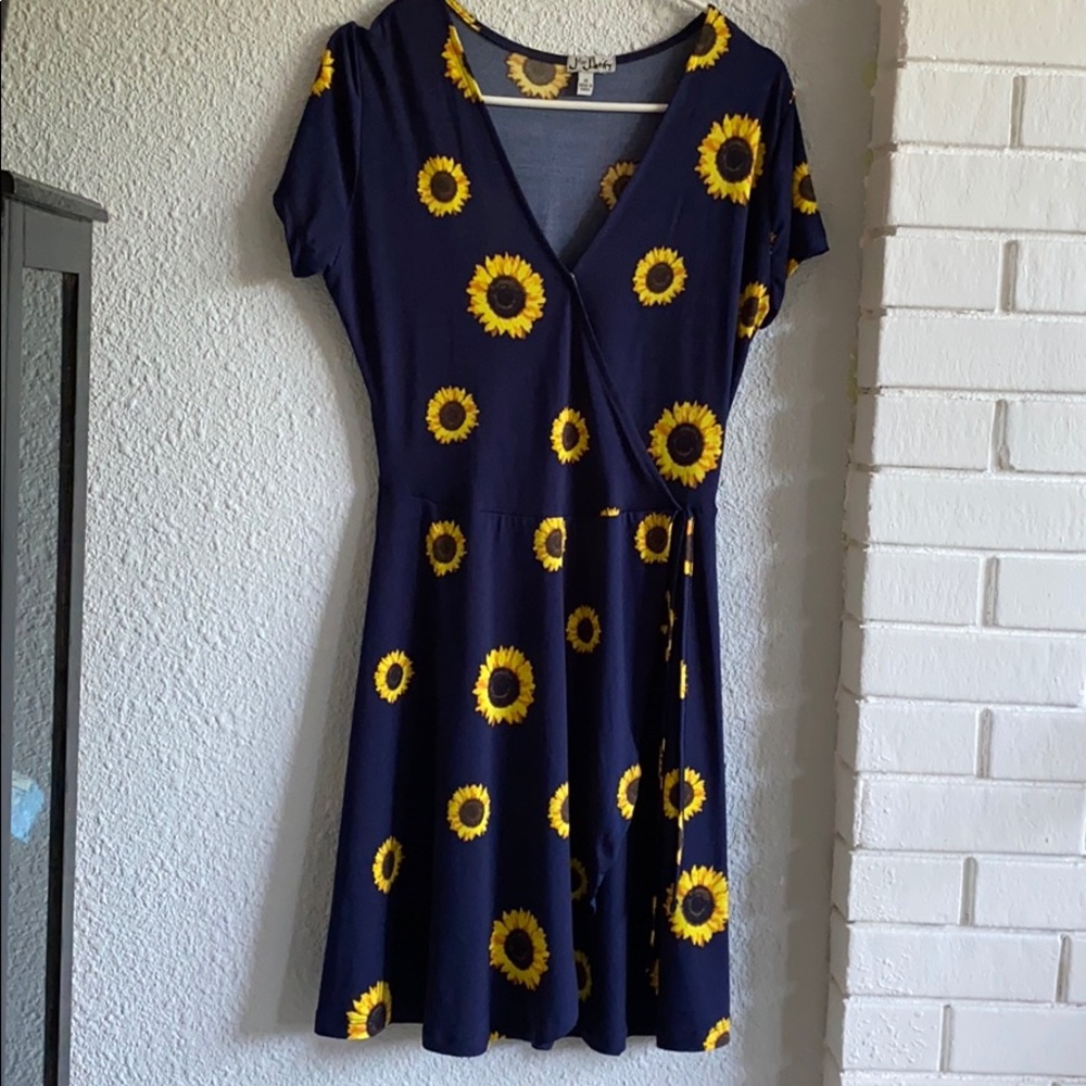 Daisy skater dress